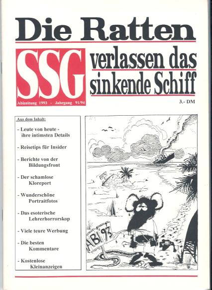 Titelblatt der Abizeitung